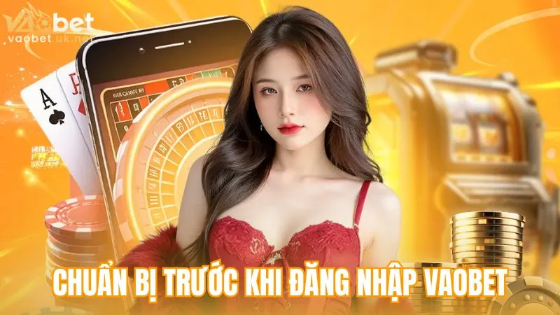 Các bước chuẩn bị trước khi đăng nhập Vaobet