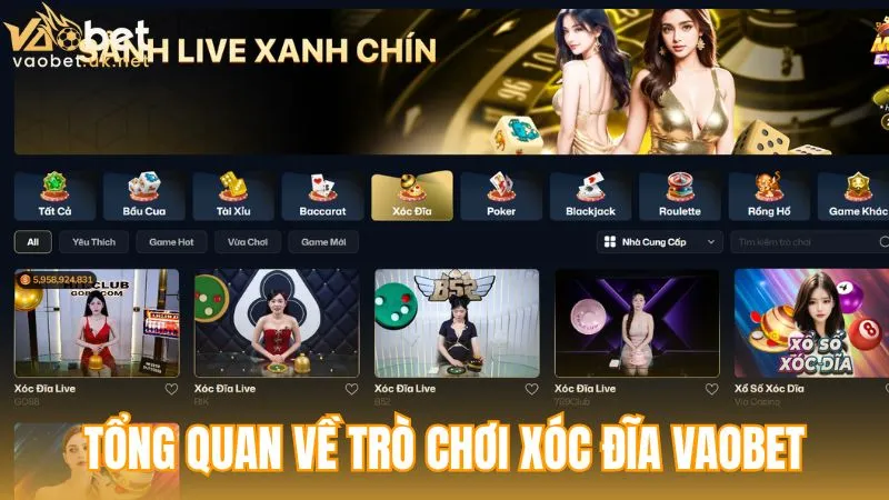 Kinh nghiệm chơi xóc đĩa - Tổng quan về trò chơi Xóc đĩa Vaobet